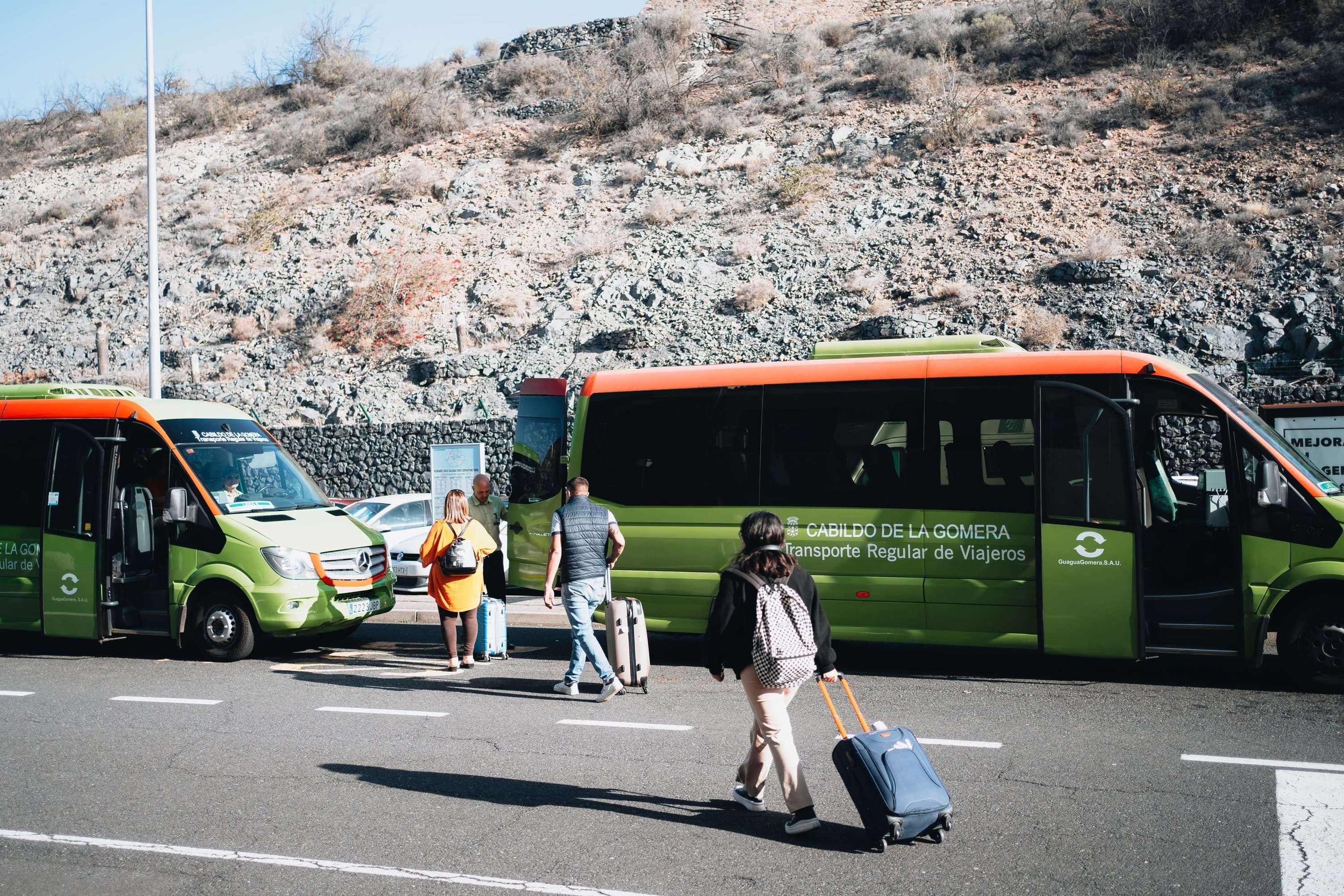 Imagen de GuaguaGomera modifica los horarios de las rutas con el aeropuerto a partir de la próxima semana 